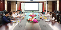 卡塔尔财政司司长萨阿德一行到访宝鹰集团洽谈合作