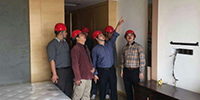 紧抓建设质量 确保施工安全 —————副总裁刘镇波深入项目基层指导工作